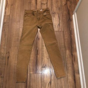 American Eagle Khaki Jeggings